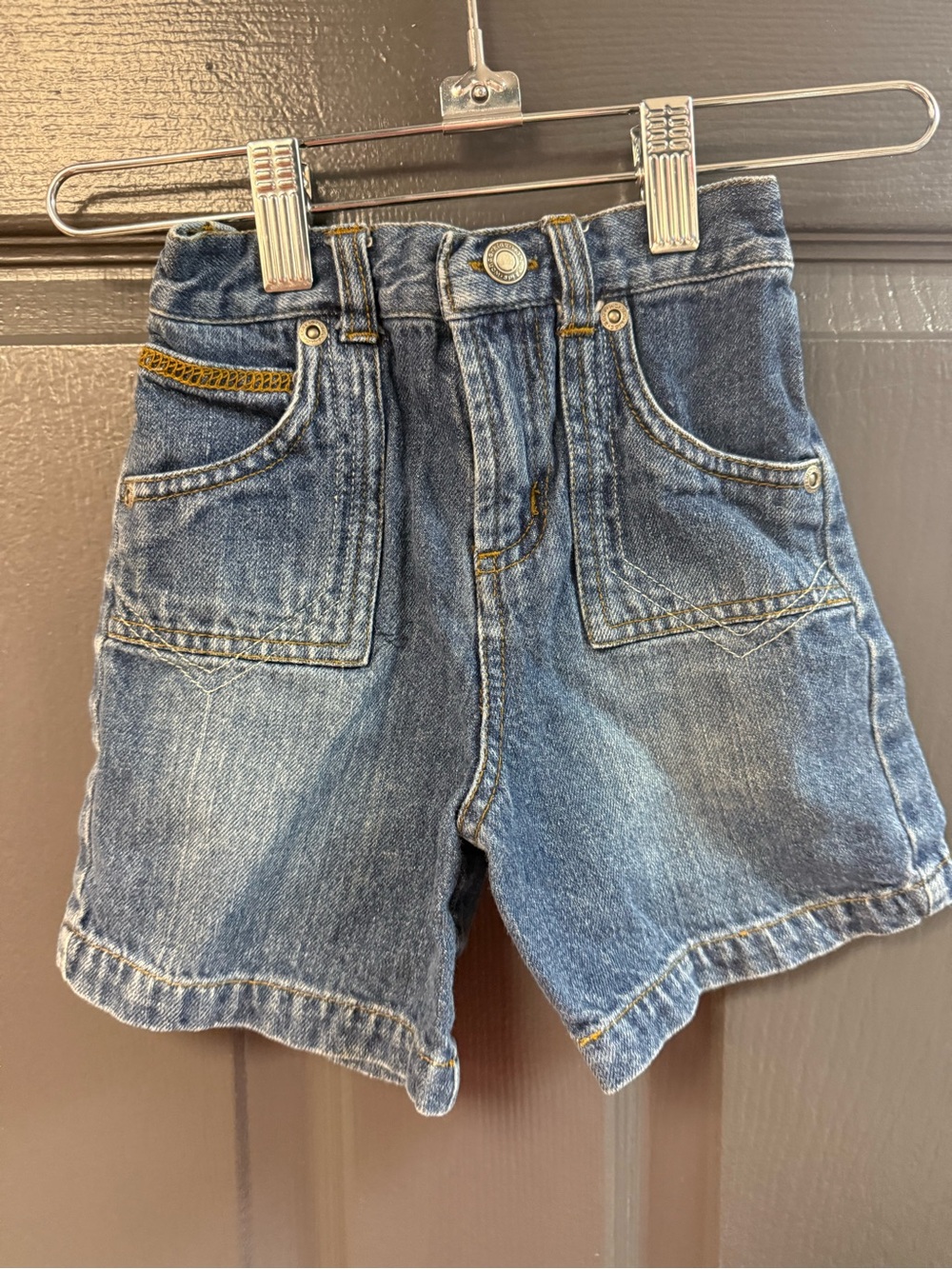 Vintage Wonderkids Denim Shorts in Blue